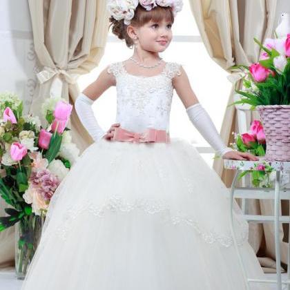 Custom Made Toddler Ball Gown Party Evening Gowns..