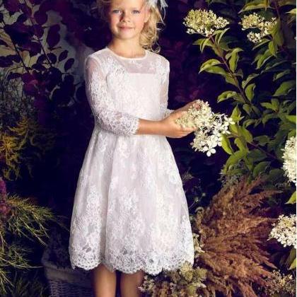 2018 Fashion First Communion Dresses For Girls A..
