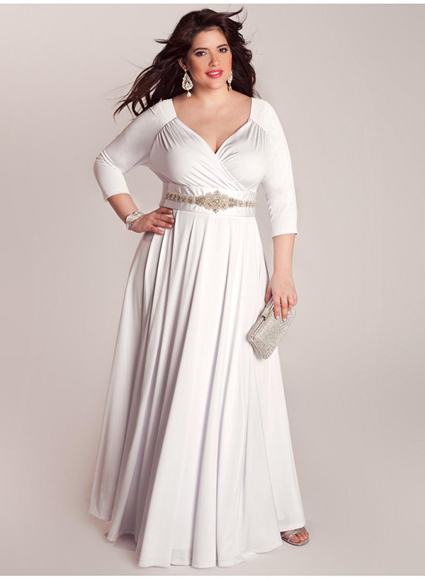 long dress for fat women