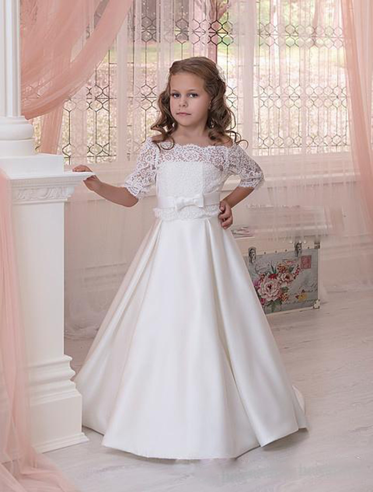 full length communion dress