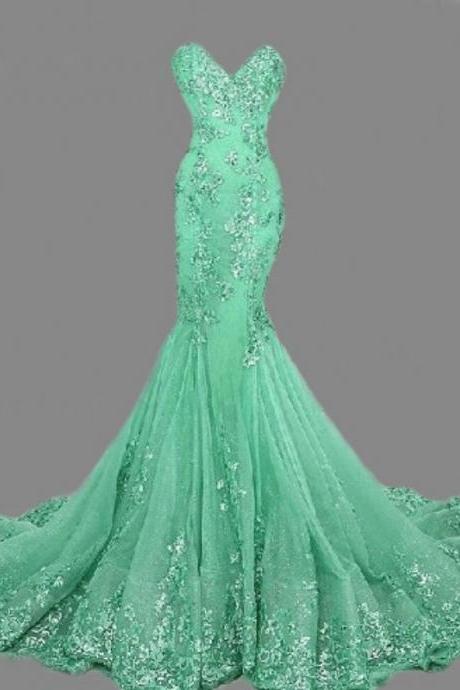 Amazing Girls Fashion Dresses Evening China Luxury High Quality Long Green Mermaid Prom Dresses 2016 For Wedding Party Formal Wear Prom Gowm