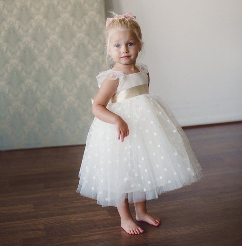 Newest Most Popular Handmade High Quality Cute Wedding Flower Girl Dresses, FG0091