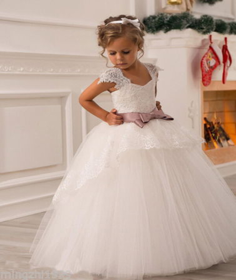 Popular Hot Sale First Communion Dresses For Girls Vintage Lace Flower ...