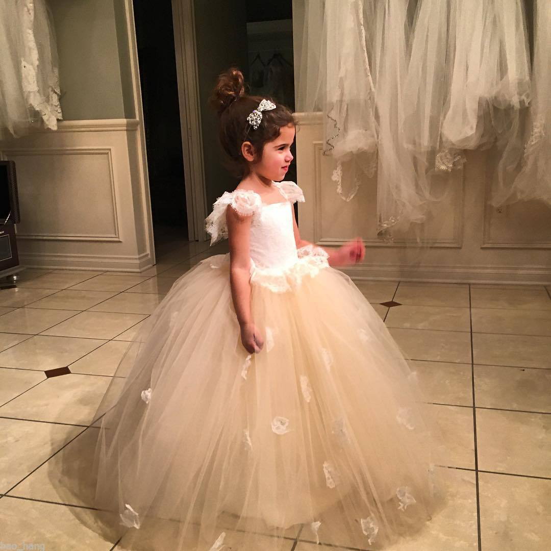 Puffy Flower Girl Dresses 9